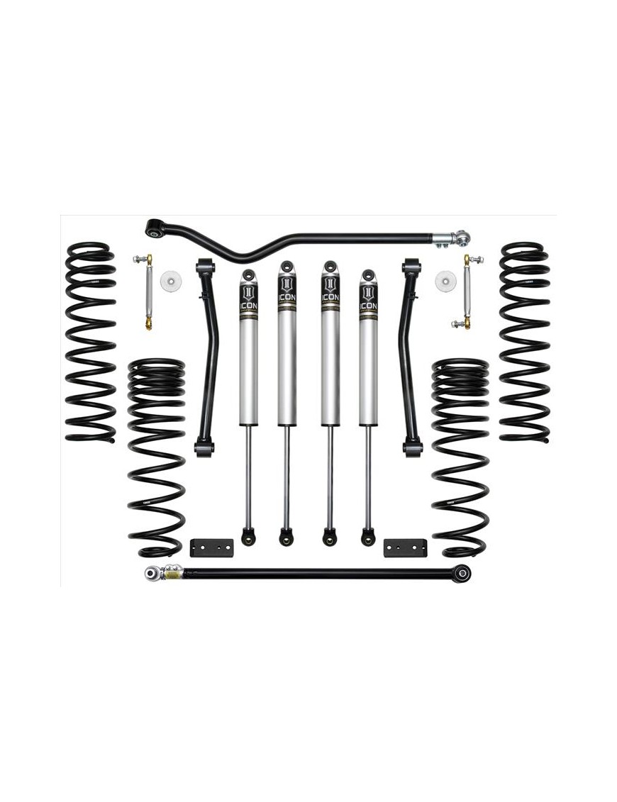 Zestaw zawieszenia ICON +2,5'' STAGE 4, Jeep Gladiator JT Zestaw zawieszenia ICON +2,5'' STAGE 4, Jeep Gladiator JT
