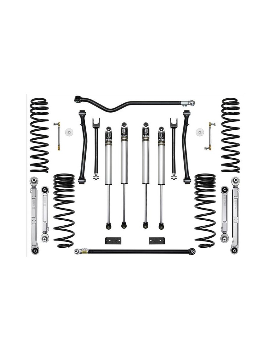 Zestaw zawieszenia ICON +2,5'' STAGE 5 billet UCA, Jeep Gladiator JT Zestaw zawieszenia ICON +2,5'' STAGE 5 billet UCA, Jeep Gladiator JT