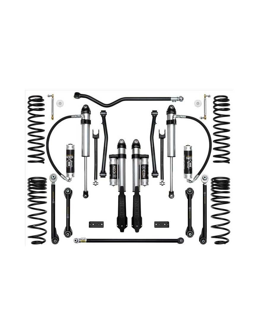 Zestaw zawieszenia ICON +2,5'' STAGE 7 tubular UCA, Jeep Gladiator JT Zestaw zawieszenia ICON +2,5'' STAGE 7 tubular UCA, Jeep Gladiator JT