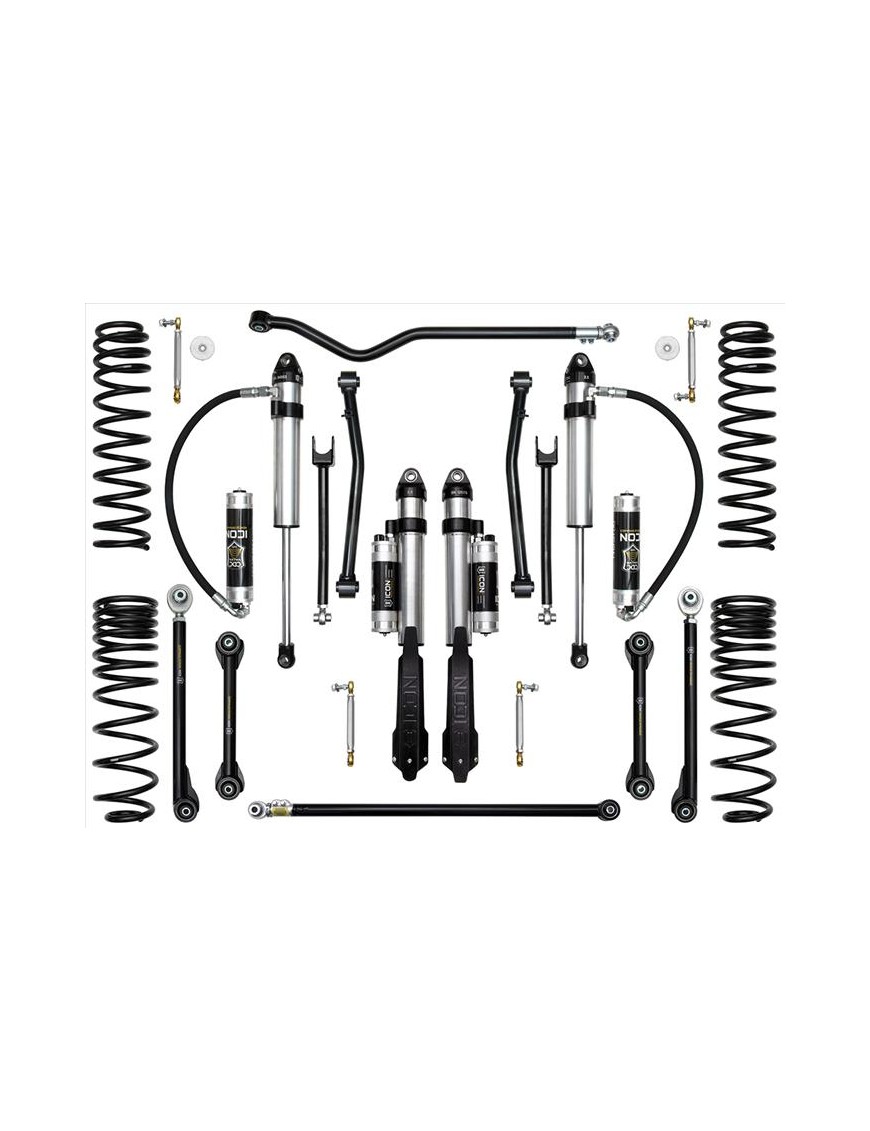 Zestaw zawieszenia ICON +2,5'' STAGE 8 tubular UCA, Jeep Gladiator JT Zestaw zawieszenia ICON +2,5'' STAGE 8 tubular UCA, Jeep Gladiator JT