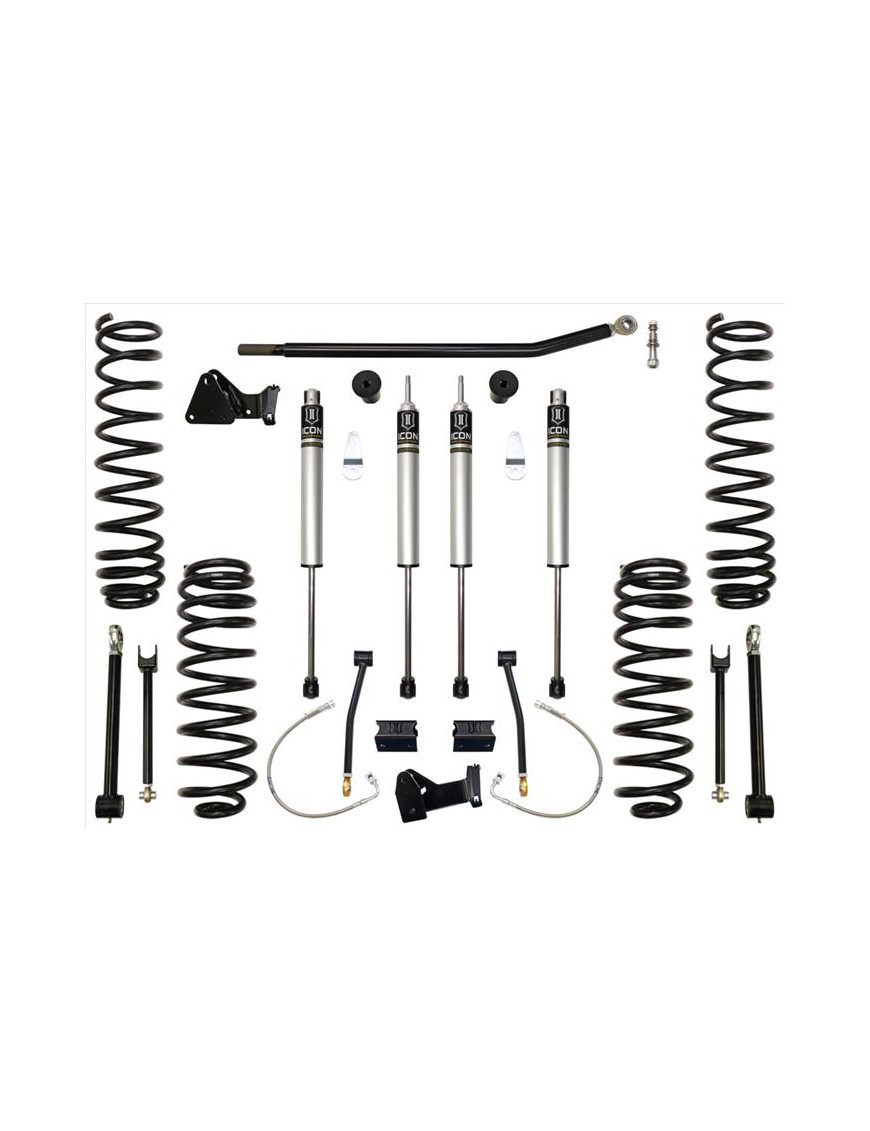 Zestaw Zawieszenia ICON STAGE 1 +4,5'' Jeep Wrangler JK 07-18 Zestaw Zawieszenia ICON STAGE 1 +4,5'' Jeep Wrangler JK 07-18