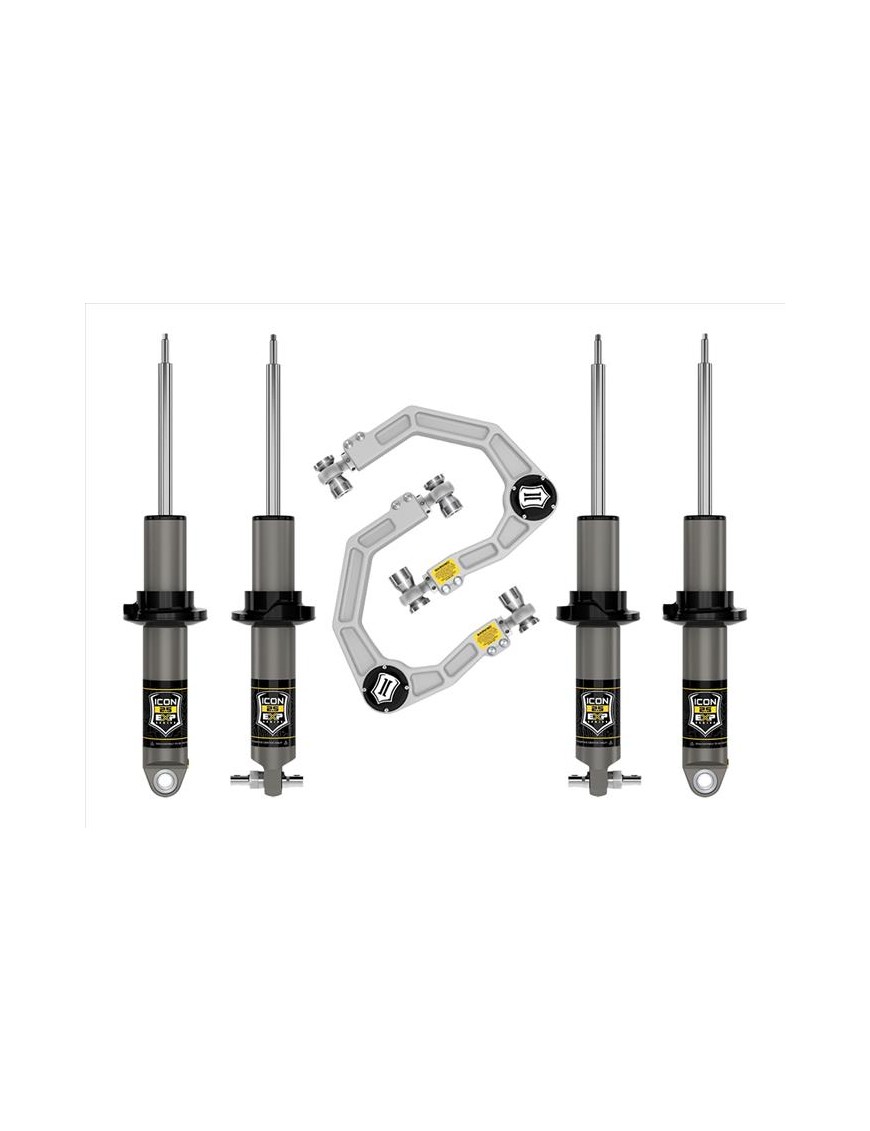 Zestaw Zawieszenia ICON Ford Bronco HOSS 1.0 1.375-3'' Lift, Stage 2 Billet Zestaw Zawieszenia ICON Ford Bronco HOSS 1.0 1.375-3'' Lift, Stage 2 Billet