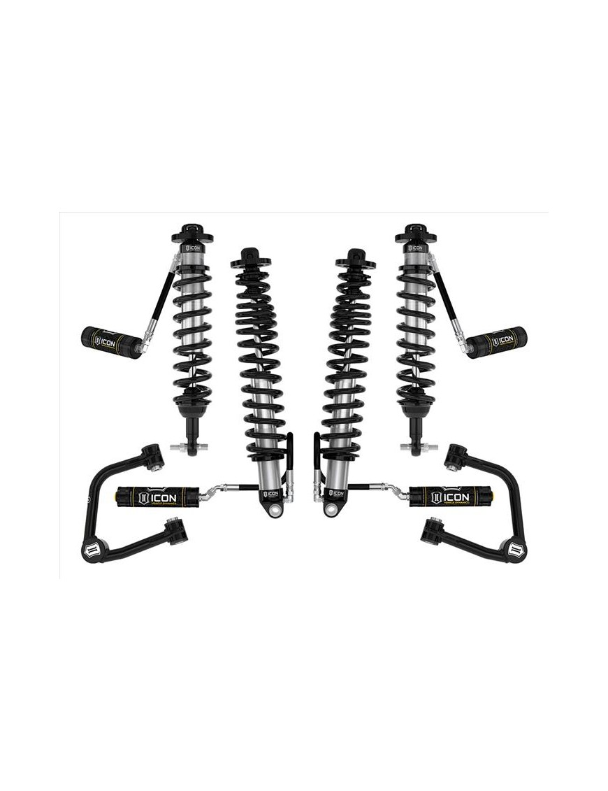 Zestaw Zawieszenia ICON Ford Bronco 3-4'' Lift, Stage 4, Rurowe Wahacze, Sprężyny HD (bez pakietu Sasquatch) Zestaw Zawieszenia ICON Ford Bronco 3-4'' Lift, Stage 4, Rurowe Wahacze, Sprężyny HD (bez pakietu Sasquatch)
