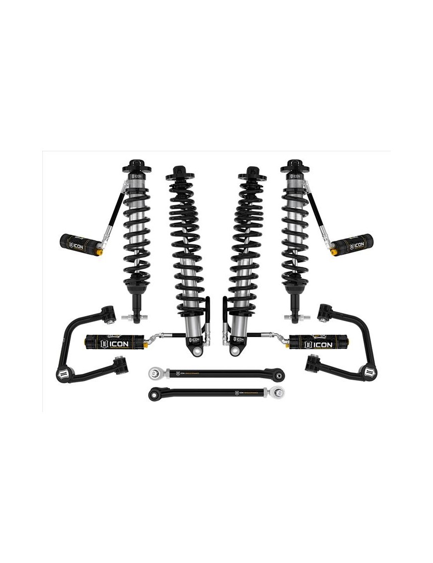 Zestaw Zawieszenia ICON Ford Bronco 3-4'' Lift, Stage 6, Rurowe Wahacze (bez pakietu Sasquatch) Zestaw Zawieszenia ICON Ford Bronco 3-4'' Lift, Stage 6, Rurowe Wahacze (bez pakietu Sasquatch)