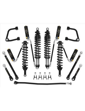 Zestaw Zawieszenia ICON Ford Bronco 3-4'' Lift, Stage 7 CDXS, Rurowe Wahacze, Sprężyny HD (bez pakietu Sasquatch)