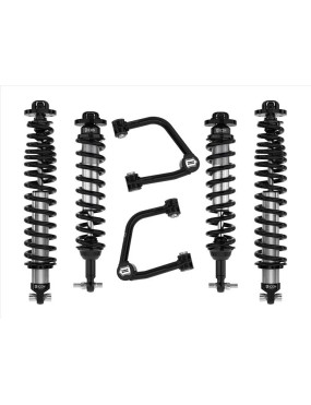 Zestaw Zawieszenia ICON Ford Bronco 2-3'' Lift, Stage 3, Rurowe Wahacze, Sprężyny HD (z pakietem Sasquatch)