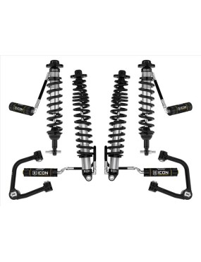 Zestaw Zawieszenia ICON Ford Bronco 2-3'' Lift, Stage 4, Rurowe Wahacze, Sprężyny HD (z pakietem Sasquatch)