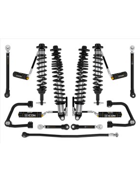 Zestaw Zawieszenia ICON Ford Bronco 2-3'' Lift, Stage 7, Wahacze rurowe (z pakietem Sasquatch)
