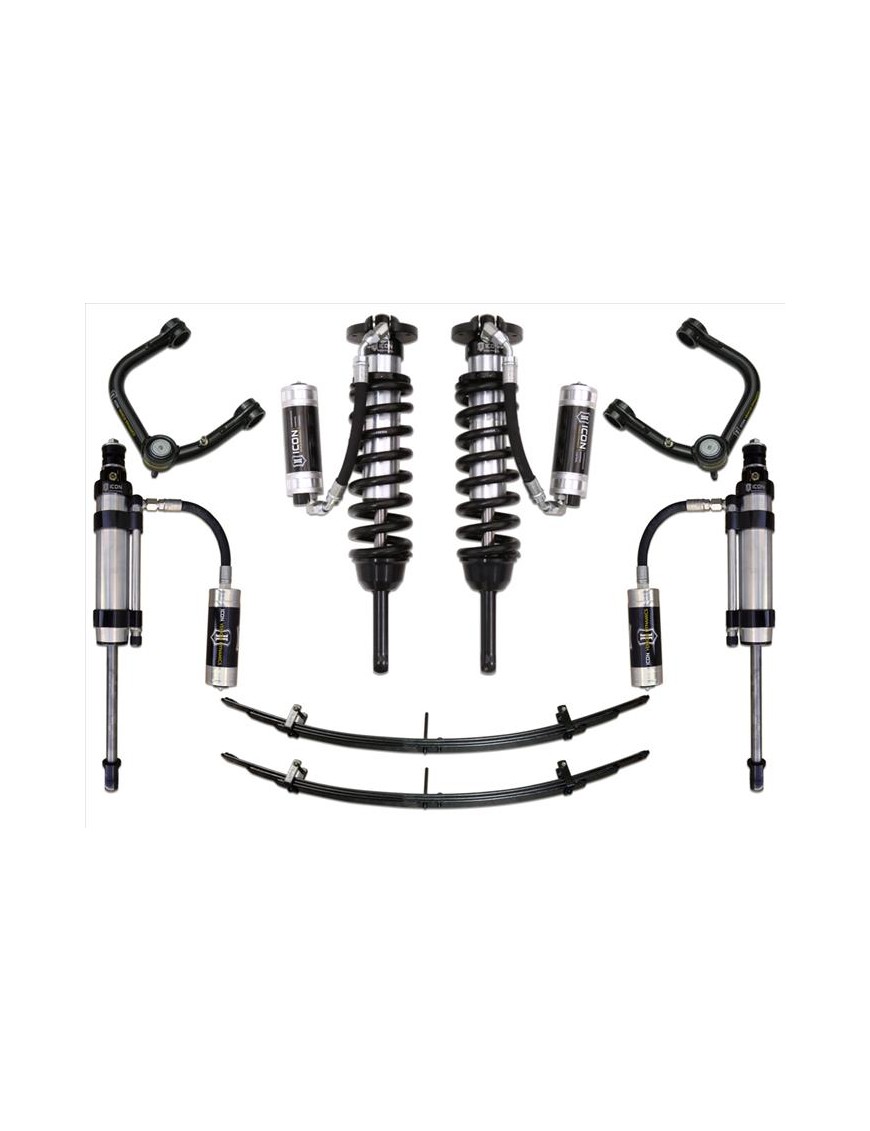 Zestaw Zawieszenia ICON Tacoma 05-15 Lift 0-3,5''/16-23'' Tacoma 0-2,75'' Stage 7 Wahacze Rurowe Zestaw Zawieszenia ICON Tacoma 05-15 Lift 0-3,5''/16-23'' Tacoma 0-2,75'' Stage 7 Wahacze Rurowe