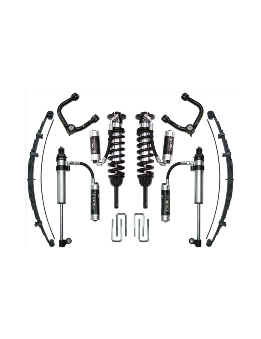 Zestaw Zawieszenia ICON Tacoma 05-15 Lift 0-3,5''/16-23'' Tacoma 0-2,75'' Stage 9 Wahacze Rurowe Zestaw Zawieszenia ICON Tacoma 05-15 Lift 0-3,5''/16-23'' Tacoma 0-2,75'' Stage 9 Wahacze Rurowe