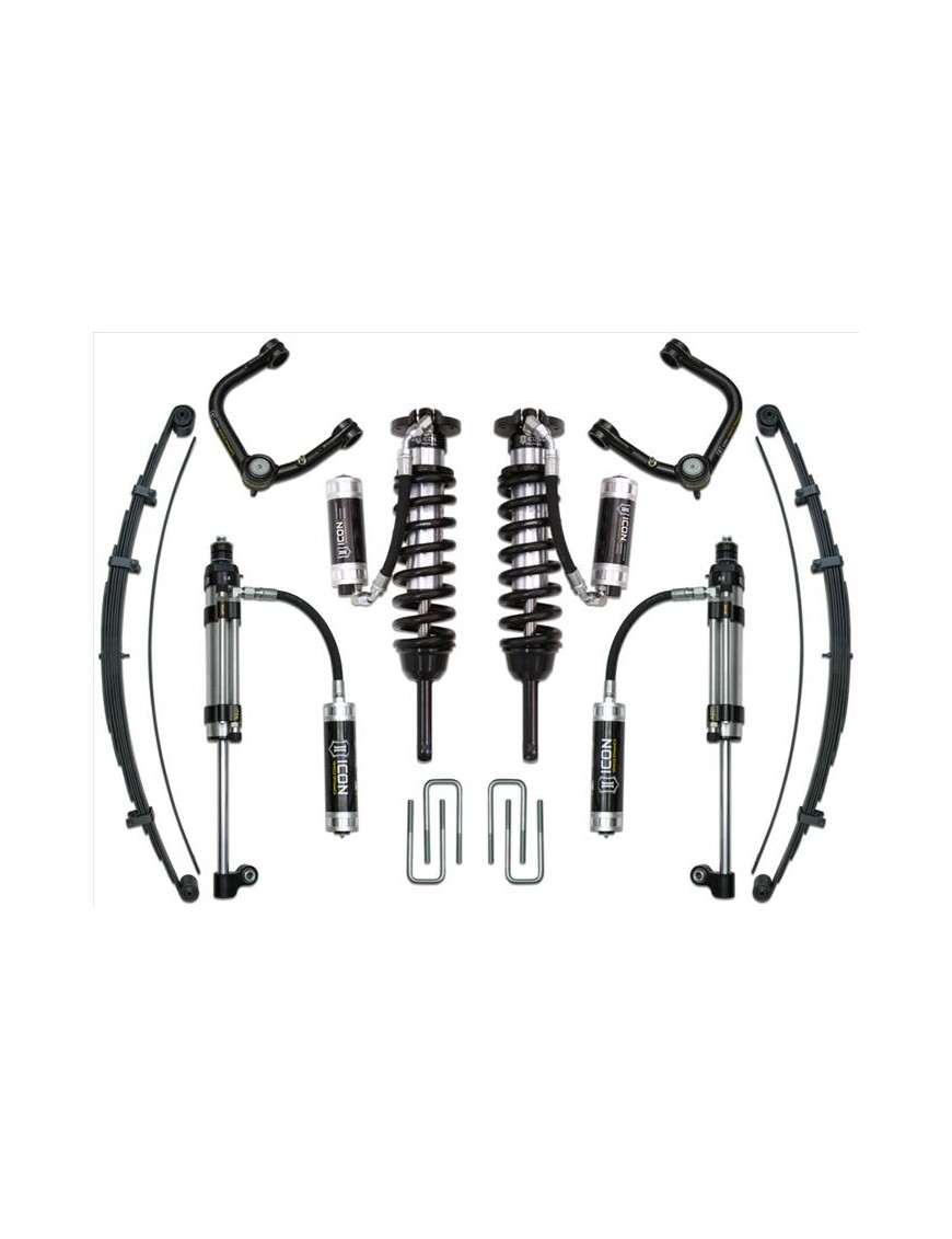 Zestaw Zawieszenia ICON Tacoma 05-15 Lift 0-3,5''/16-23'' Tacoma 0-2,75'' Stage 10 Wahacze Rurowe Zestaw Zawieszenia ICON Tacoma 05-15 Lift 0-3,5''/16-23'' Tacoma 0-2,75'' Stage 10 Wahacze Rurowe