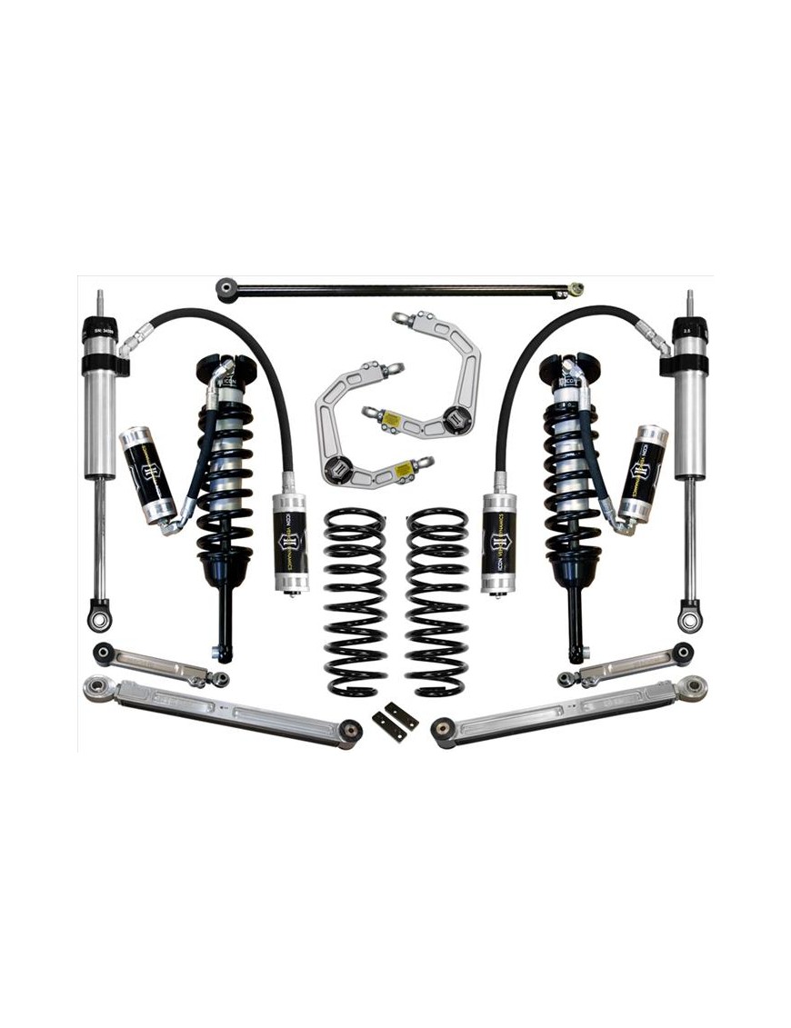 Zestaw Zawieszenia ICON Lift 0-3,5'' Stage 6 Billet 4Runner 2002-2009 Zestaw Zawieszenia ICON Lift 0-3,5'' Stage 6 Billet 4Runner 2002-2009