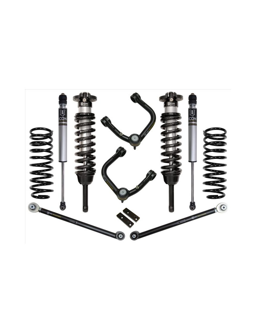 Zestaw Zawieszenia ICON Lift 0-3,5'' Stage 3 Wahacze Rurowe FJ Cruiser/4Runner 2009-2023 Zestaw Zawieszenia ICON Lift 0-3,5'' Stage 3 Wahacze Rurowe FJ Cruiser/4Runner 2009-2023