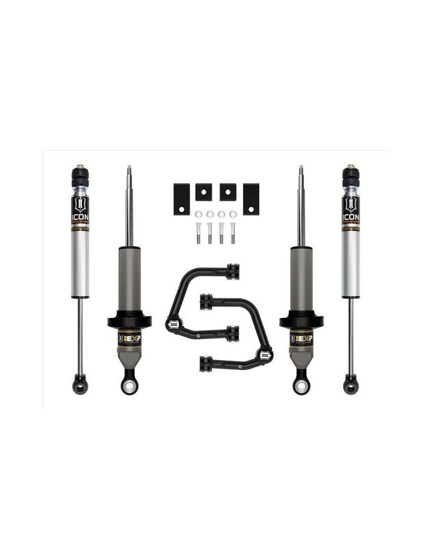 Zestaw Zawieszenia ICON EXP Lift 0-2,25'' Stage 2, Wahacze Rurowe Toyota Tundra 2022 Zestaw Zawieszenia ICON EXP Lift 0-2,25'' Stage 2, Wahacze Rurowe Toyota Tundra 2022