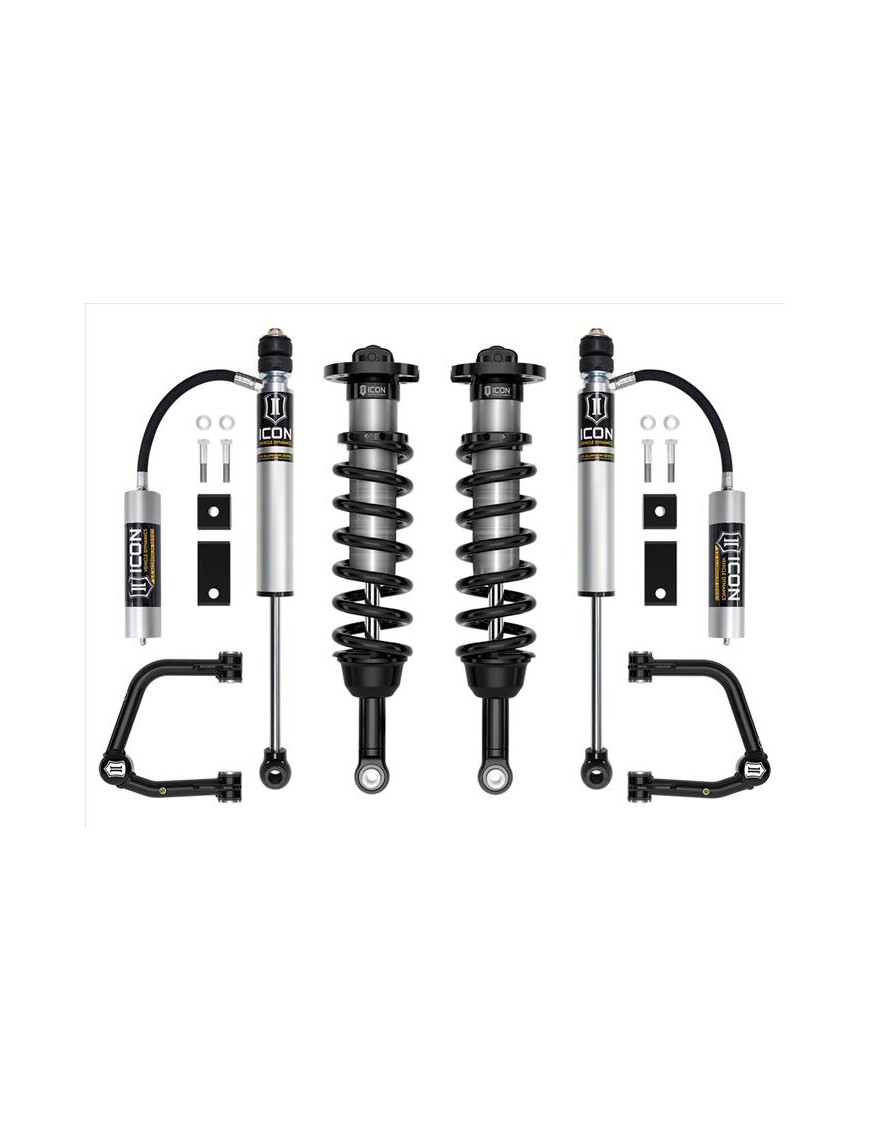 Zestaw Zawieszenia ICON Lift 1,25-2,25'' Stage 5, Wahacze Rurowe Toyota Tundra 2022 Zestaw Zawieszenia ICON Lift 1,25-2,25'' Stage 5, Wahacze Rurowe Toyota Tundra 2022