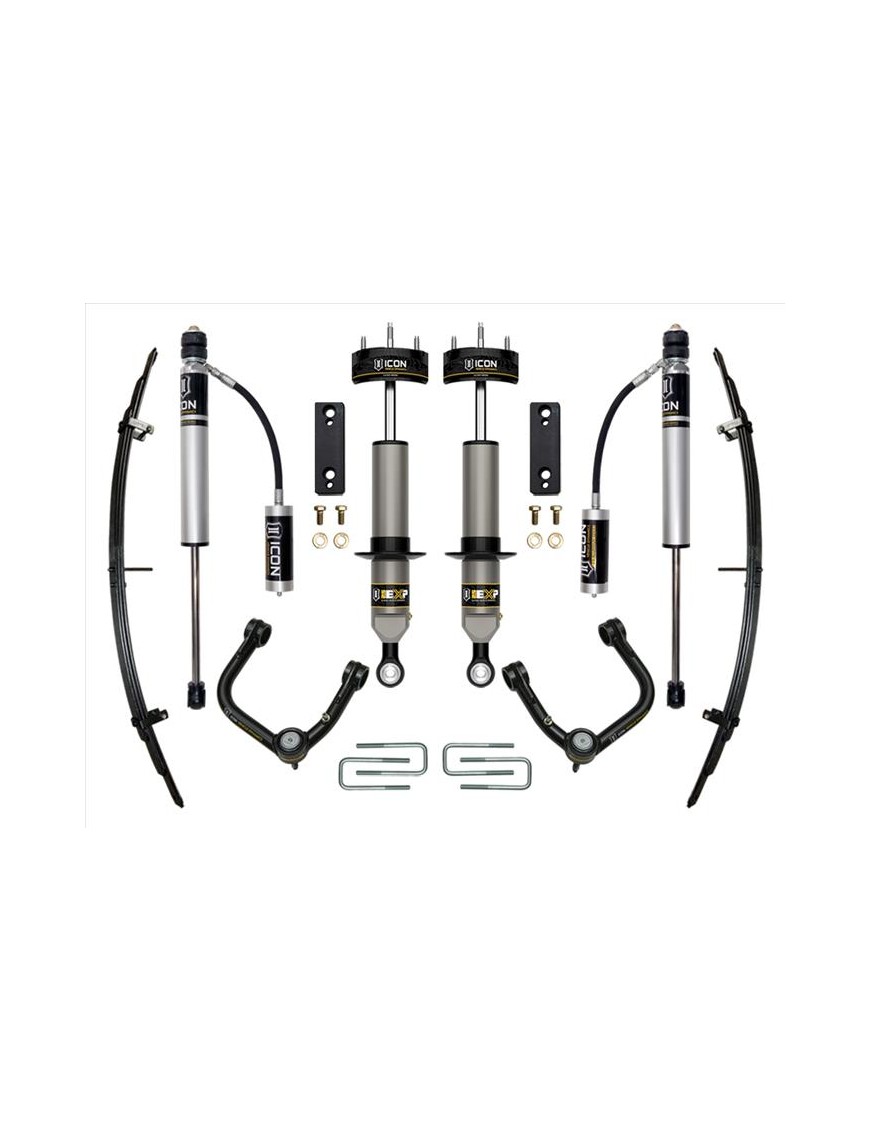 Zestaw Zawieszenia ICON EXP Lift 0-2'' Stage 3, Wahacze Rurowe Tacoma 05-23 Zestaw Zawieszenia ICON EXP Lift 0-2'' Stage 3, Wahacze Rurowe Tacoma 05-23