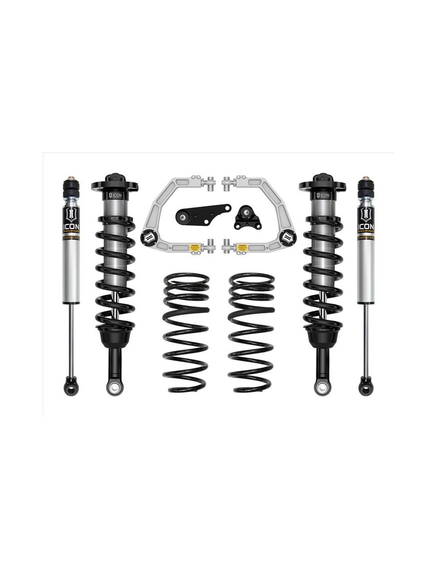 Zestaw Zawieszenia ICON 1.25-3'' Lift, Stage 2 BIllet, Sprężyny Progresywne Toyota Tacoma 2024 Zestaw Zawieszenia ICON 1.25-3'' Lift, Stage 2 BIllet, Sprężyny Progresywne Toyota Tacoma 2024