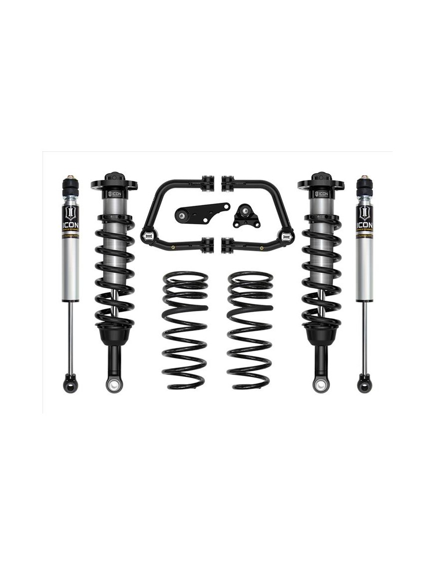 Zestaw Zawieszenia ICON 1.25-3'' Lift, Stage 2 Wahacze Rurowe, Sprężyny Progresywne Toyota Tacoma 2024 Zestaw Zawieszenia ICON 1.25-3'' Lift, Stage 2 Wahacze Rurowe, Sprężyny Progresywne Toyota Tacoma 2024