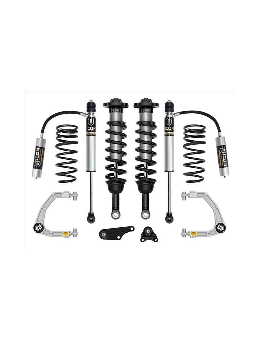 Zestaw Zawieszenia ICON 1.25-3'' Lift, Stage 3 BIllet, Sprężyny Progresywne Toyota Tacoma 2024 Zestaw Zawieszenia ICON 1.25-3'' Lift, Stage 3 BIllet, Sprężyny Progresywne Toyota Tacoma 2024