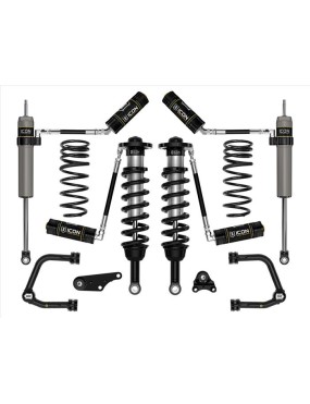 Zestaw Zawieszenia ICON 1.25-3'' Lift, Stage 4 Wahacze Rurowe, Sprężyny Progresywne Toyota Tacoma 2024