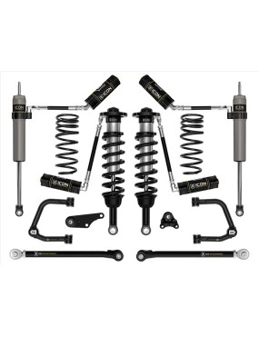 Zestaw Zawieszenia ICON 1.25-3'' Lift, Stage 7 Wahacze Rurowe, Sprężyny Progresywne Toyota Tacoma 2024