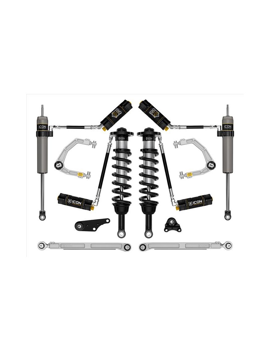 Zestaw Zawieszenia ICON 1.25-3'' Lift, Stage 8 BIllet Toyota Tacoma 2024 Zestaw Zawieszenia ICON 1.25-3'' Lift, Stage 8 BIllet Toyota Tacoma 2024