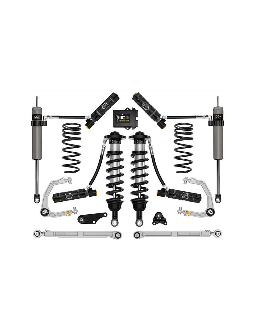 Zestaw Zawieszenia ICON 1.25-3'' Lift, Stage 10 BIllet, Sprężyny Progresywne Toyota Tacoma 2024 Zestaw Zawieszenia ICON 1.25-3'' Lift, Stage 10 BIllet, Sprężyny Progresywne Toyota Tacoma 2024