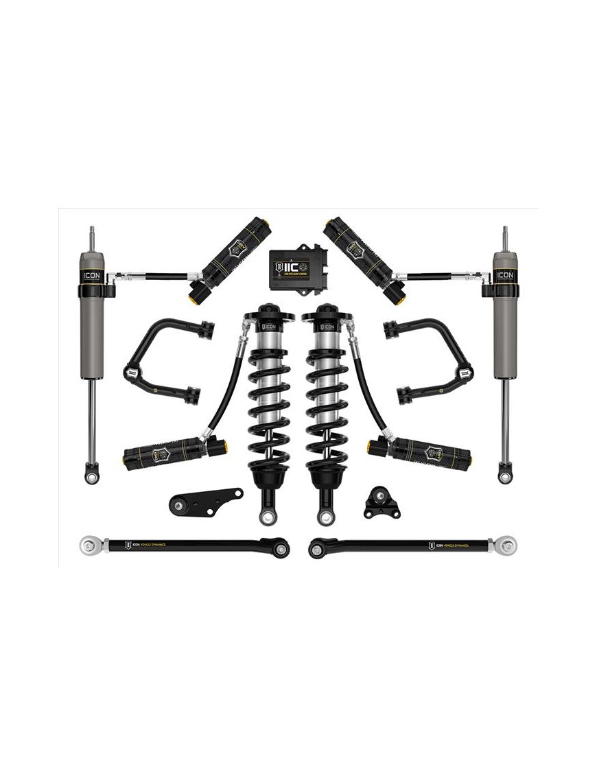 Zestaw Zawieszenia ICON 1.25-3'' Lift, Stage 10 Wahacze Rurowe, Toyota Tacoma 2024 Zestaw Zawieszenia ICON 1.25-3'' Lift, Stage 10 Wahacze Rurowe, Toyota Tacoma 2024