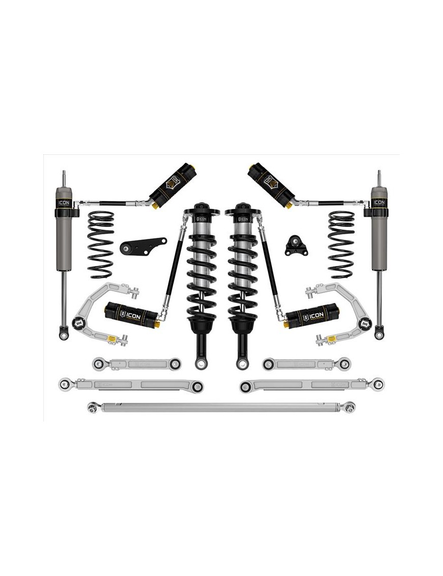 Zestaw Zawieszenia ICON 1.25-3'' Lift, Stage 11 BIllet Toyota Tacoma 2024 Zestaw Zawieszenia ICON 1.25-3'' Lift, Stage 11 BIllet Toyota Tacoma 2024