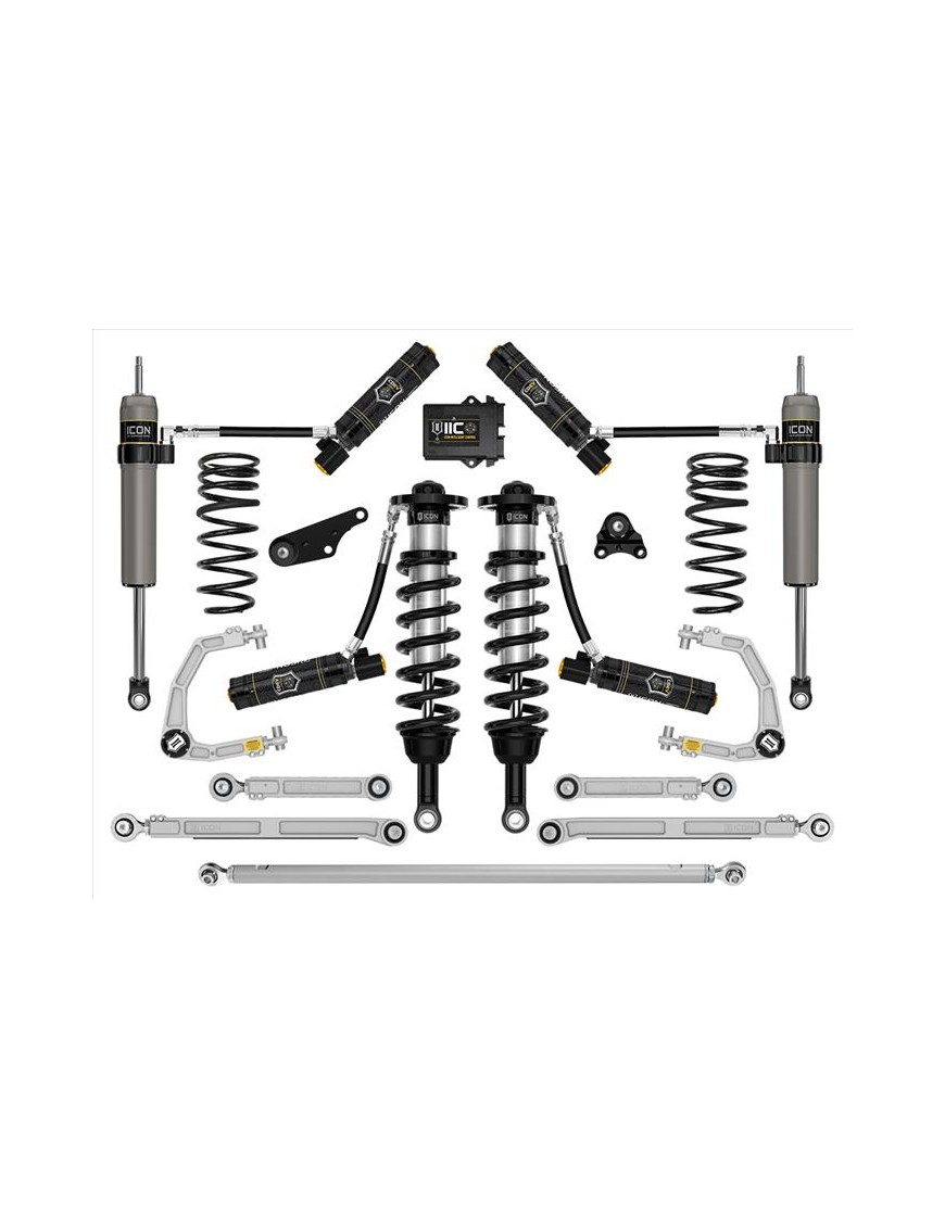 Zestaw Zawieszenia ICON 1.25-3'' Lift, Stage 13 BIllet Toyota Tacoma 2024 Zestaw Zawieszenia ICON 1.25-3'' Lift, Stage 13 BIllet Toyota Tacoma 2024