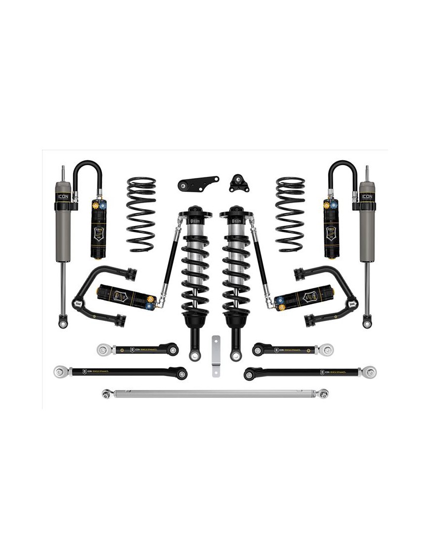 Zestaw Zawieszenia ICON CDXS Lift 1,25-3'' Stage 9 Wahacze Rurowe, Toyota Land Cruiser 250 Zestaw Zawieszenia ICON CDXS Lift 1,25-3'' Stage 9 Wahacze Rurowe, Toyota Land Cruiser 250