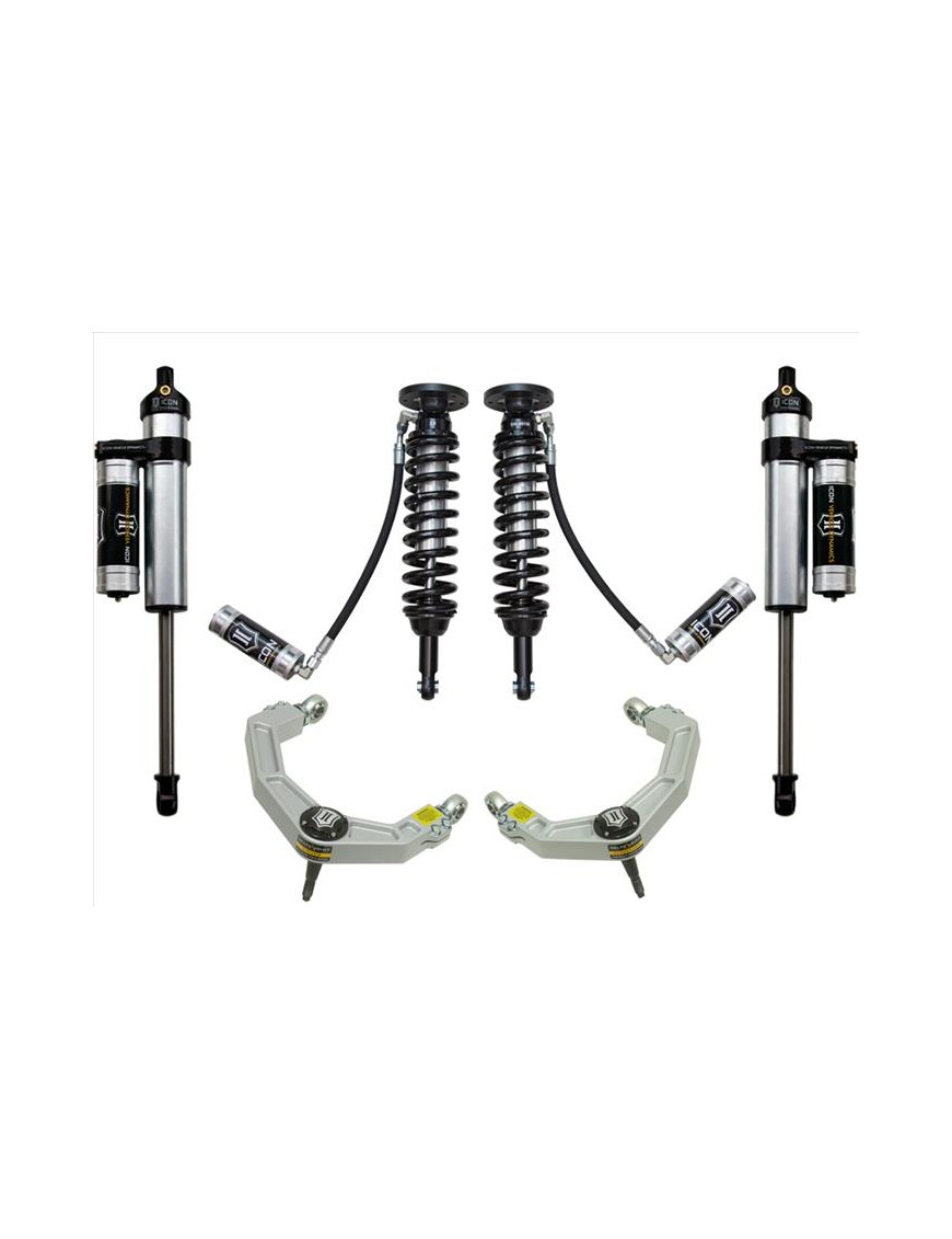 Zestaw Zawieszenia ICON 1.75-2.63'' Lift, Stage 4 Billet, F-150 4WD 2009-2014 Zestaw Zawieszenia ICON 1.75-2.63'' Lift, Stage 4 Billet, F-150 4WD 2009-2014