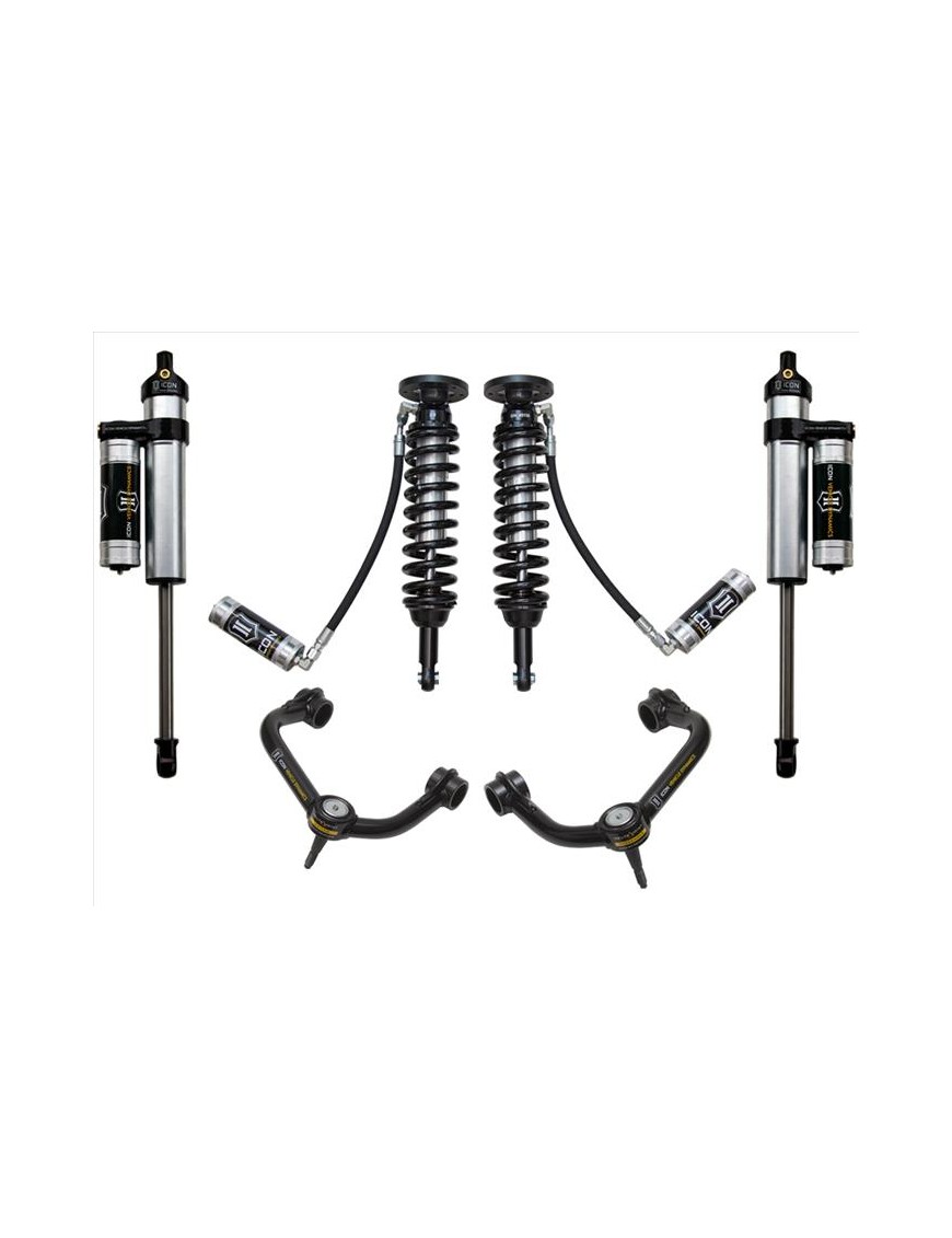 Zestaw Zawieszenia ICON 1.75-2.63'' Lift, Stage 4, Wahacze Rurowe, F-150 4WD 2009-2014 Zestaw Zawieszenia ICON 1.75-2.63'' Lift, Stage 4, Wahacze Rurowe, F-150 4WD 2009-2014