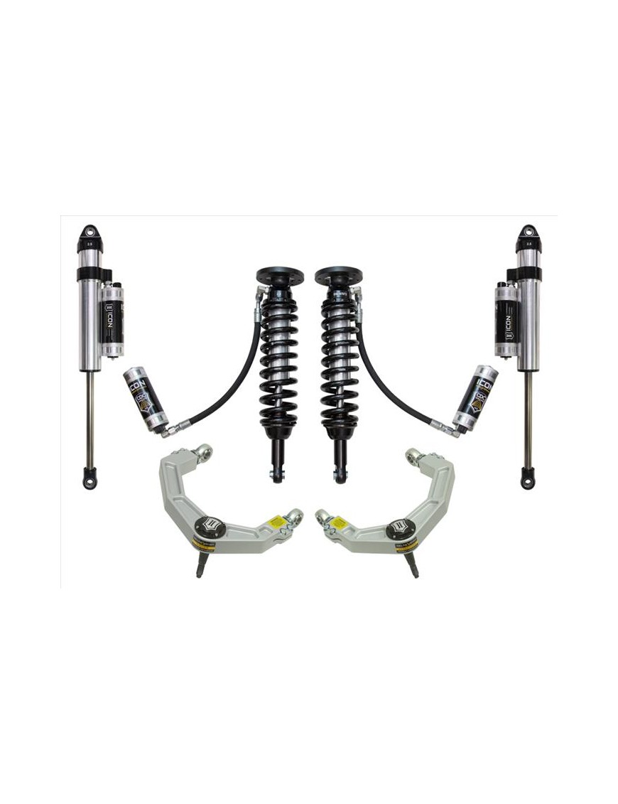 Zestaw Zawieszenia ICON 1.75-2.63'' Lift, Stage 5 Billet, F-150 4WD 2009-2014 Zestaw Zawieszenia ICON 1.75-2.63'' Lift, Stage 5 Billet, F-150 4WD 2009-2014