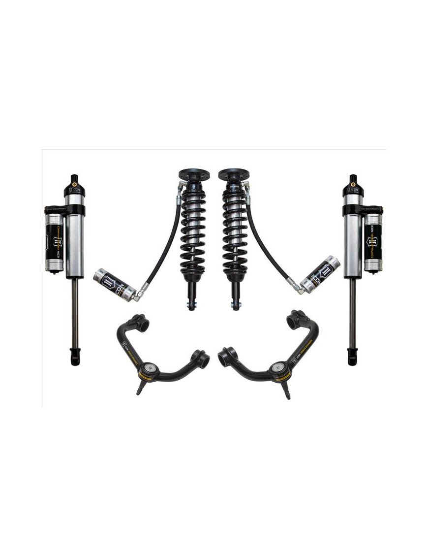 Zestaw Zawieszenia ICON 1.75-2.63'' Lift, Stage 3, Wahacze Rurowe, F-150 2WD 2009-2014 Zestaw Zawieszenia ICON 1.75-2.63'' Lift, Stage 3, Wahacze Rurowe, F-150 2WD 2009-2014
