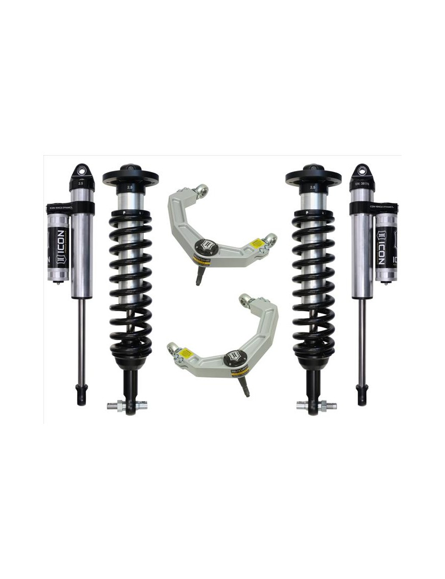 Zestaw Zawieszenia ICON Lift 0-2.63'' Stage 3 Billet, Ford F150 4WD 2015-2020 Zestaw Zawieszenia ICON Lift 0-2.63'' Stage 3 Billet, Ford F150 4WD 2015-2020