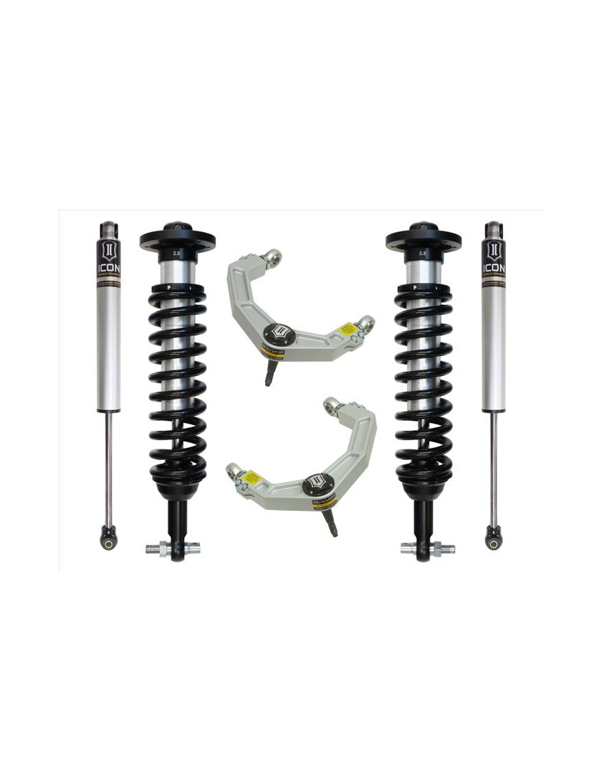 Zestaw Zawieszenia ICON Lift 0-3'' Stage 2 Billet, Ford F150 2WD 2015-2020 Zestaw Zawieszenia ICON Lift 0-3'' Stage 2 Billet, Ford F150 2WD 2015-2020