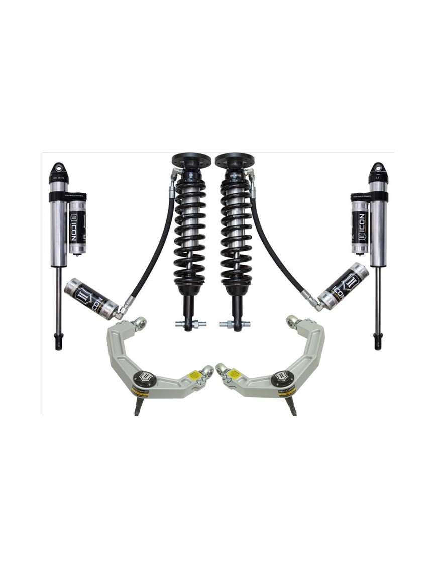 Zestaw Zawieszenia ICON Lift 1.75-3'' Stage 4 Billet, Ford F150 2WD 2015-2020 Zestaw Zawieszenia ICON Lift 1.75-3'' Stage 4 Billet, Ford F150 2WD 2015-2020