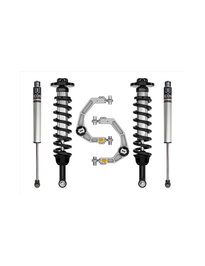 Zestaw Zawieszenia ICON 2,75-3,5'' Lift, Stage 1, Billet F-150 4WD 2021-2023 Zestaw Zawieszenia ICON 2,75-3,5'' Lift, Stage 1, Billet F-150 4WD 2021-2023