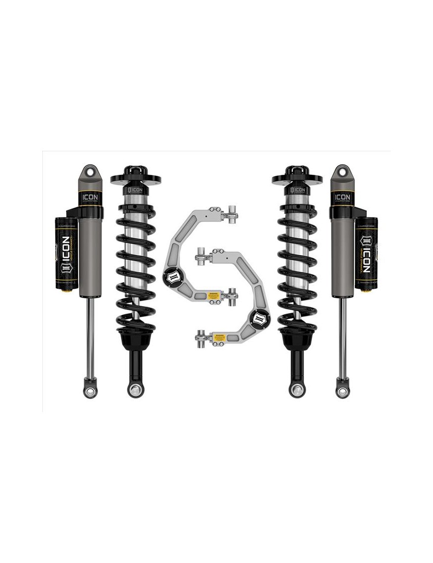 Zestaw Zawieszenia ICON 2,75-3,5'' Lift, Stage 2, Billet F-150 4WD 2021-2023 Zestaw Zawieszenia ICON 2,75-3,5'' Lift, Stage 2, Billet F-150 4WD 2021-2023