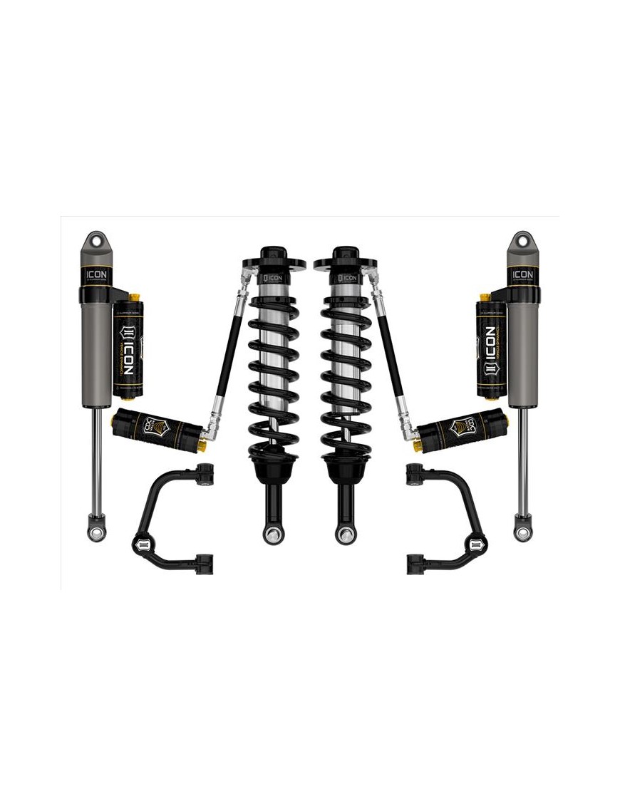 Zestaw Zawieszenia ICON 2,75-3,5'' Lift, Stage 4, Wahacze Rurowe F-150 4WD 2021-2023 Zestaw Zawieszenia ICON 2,75-3,5'' Lift, Stage 4, Wahacze Rurowe F-150 4WD 2021-2023