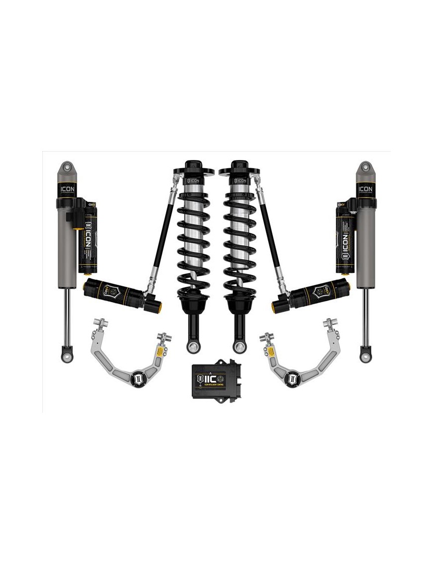 Zestaw Zawieszenia ICON 2,75-3,5'' Lift, Stage 5, Billet F-150 4WD 2021-2023 Zestaw Zawieszenia ICON 2,75-3,5'' Lift, Stage 5, Billet F-150 4WD 2021-2023