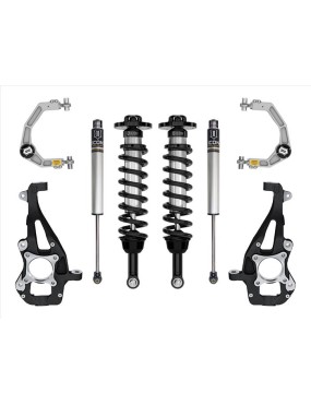 Zestaw Zawieszenia ICON 3,5-4,5'' Lift, Stage 1, Billet F-150 4WD 2021-2023