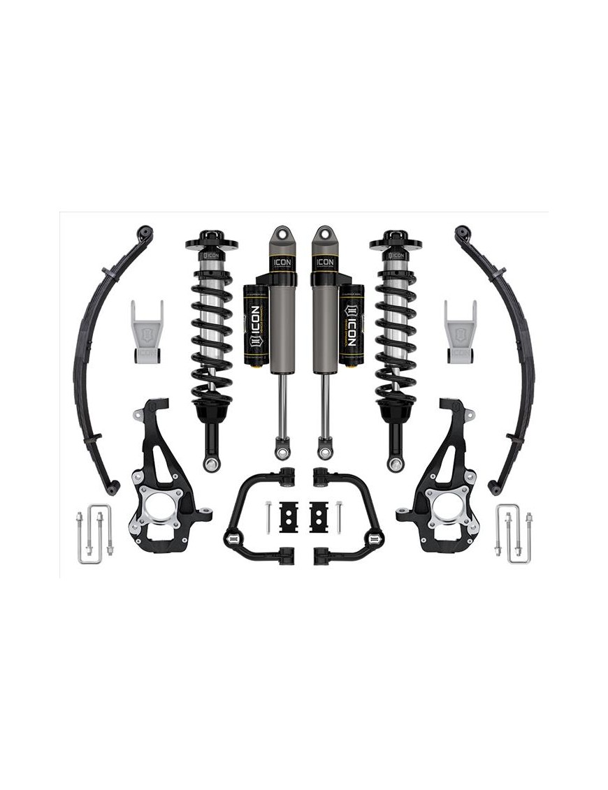 Zestaw Zawieszenia z Resorami ICON 3,5-4,5'' Lift, Stage 2, Wahacze Rurowe F-150 4WD 2021-2023 Zestaw Zawieszenia z Resorami ICON 3,5-4,5'' Lift, Stage 2, Wahacze Rurowe F-150 4WD 2021-2023