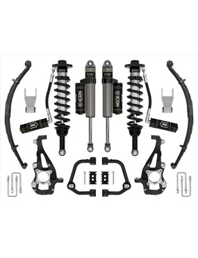 Zestaw Zawieszenia z Resorami ICON 3,5-4,5'' Lift, Stage 3, Wahacze Rurowe F-150 4WD 2021-2023