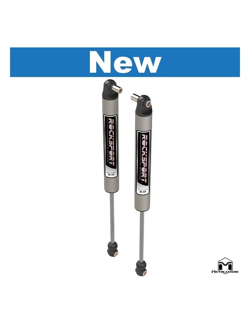 Set of Shocks Jeep Wrangler JLU 2,5-4,5" Lift Rocksport SILVER