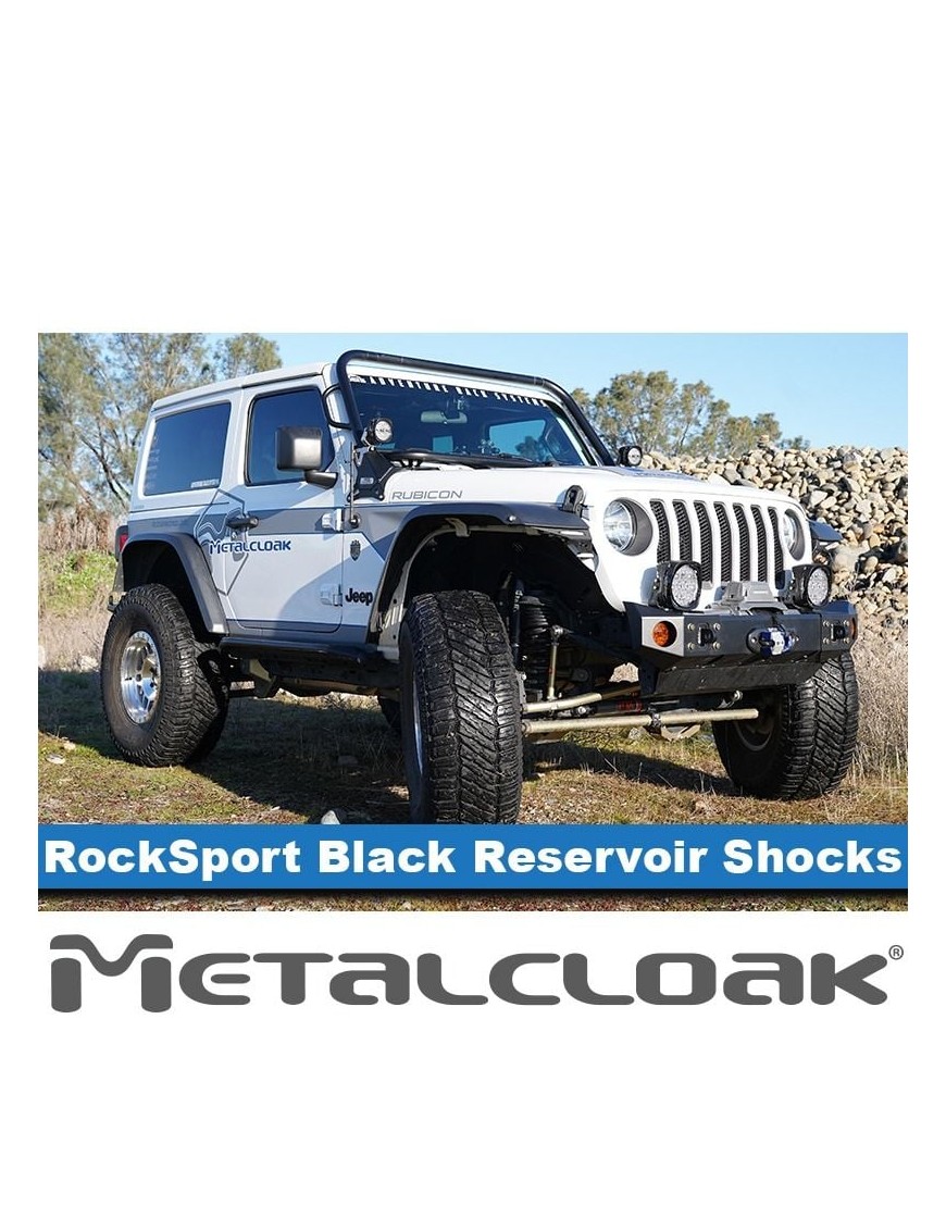 RockSport BLACK 2.5–3.5″ Lift Shock Set – Jeep Wrangler JL / Gladiator