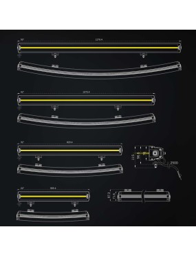 SIBERIA XP DRC LED BAR 50″