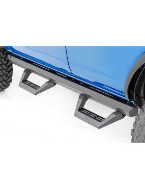 Progi, stopnie boczne regulowane aluminiowe Rough Country SRX2