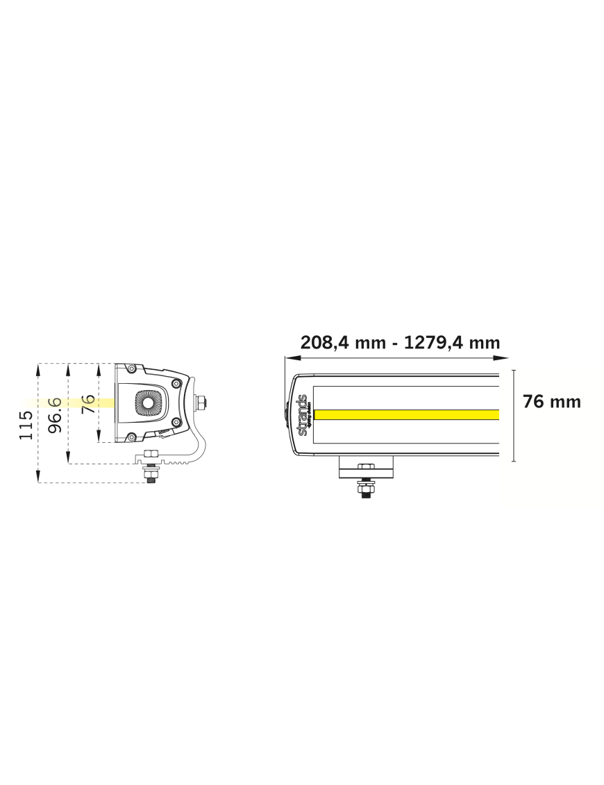 SIBERIA XP DR LED BAR 50″